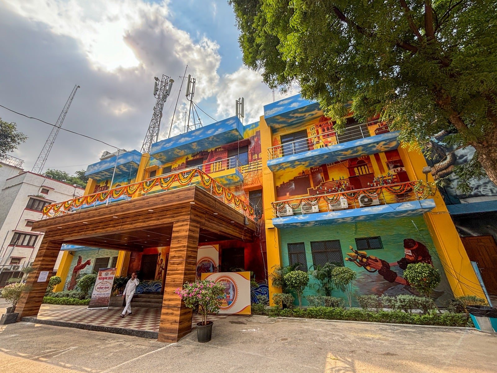 Kumbh Mela mural