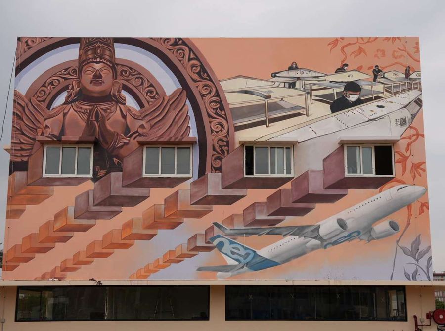 Dynamatic Technologies mural