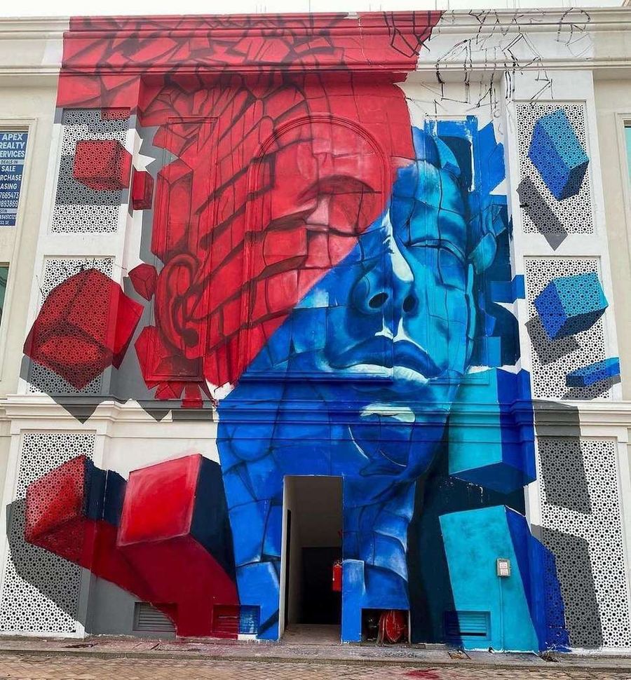 Oppo India mural